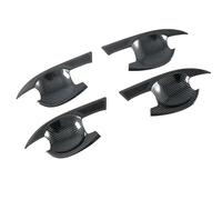 SQNYDH Cubierta Manija Puerta Embellecedor Para Manija De Puerta Auto Para Nissan Para X-Trail Para Rogue T33 2021-2024 Cubiertas Decorativas Lateral Exterior Coche Exterior Embellecedor(negro 3)