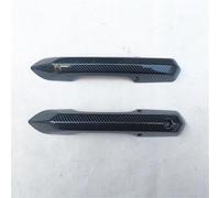 SQNYDH Cubierta Manija Puerta Embellecedor Para Manijas De Puerta Exteriores Para Ford Para Mustang S650 7.ª Generación 2024-2025 Protector Aspecto Fibra Carbono Coche Exterior Embellecedor