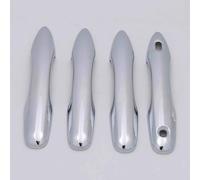 SQNYDH Cubierta Manija Puerta Embellecedor Para Manijas De Puerta Exteriores Para Toyota Para Prius 50 XW50 2016 2017 2018 2019 2020 Decoración Protector Coche Exterior Embellecedor(Plata 2)