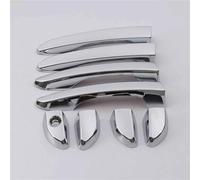 SQNYDH Cubierta Manija Puerta Embellecedor Para Manijas De Puertas Exteriores Para Hyundai Para Tucson 2015 2016 2017 2018 2019 2020 Fundas Decorativas Protector Coche Exterior Embellecedor(Plata 1)