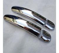 SQNYDH Cubierta Manija Puerta Embellecedores Para Manijas De Puerta Exteriores Coche Para TT 8j 8n MK1 MK2 8 J N MK 1 2 Cubiertas Decorativas Cromadas Pegatinas Coche Exterior Embellecedor(Plata 3)