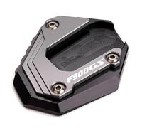 SQNYDH extensión Placa De Soporte para Caballete Lateral De Motocicleta para F800GS, F900GS Adventure 2024-2025, F900 GSADV, Almohadilla De Soporte Placa de Caballete Lateral(Titanio 1)