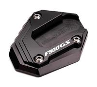 SQNYDH extensión Placa De Soporte para Caballete Lateral De Motocicleta para F800GS, F900GS Adventure 2024-2025, F900 GSADV, Almohadilla De Soporte Placa de Caballete Lateral(Negro 1)