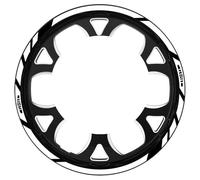 SQNYDH Llantas Pegatinas Adhesivo Reflectante para Buje De Rueda De Motocicleta con Rayas Nocturnas para Yamaha XSR 900, XSR700, XSR155, XSR 125. Pegatinas para Ruedas Juego Completo(Color 1)