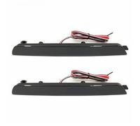 SQNYDH Luces Trasera Coche Reflector De Parachoques Trasero Para Mazda 3, Para Mazdaspeed3, Para Axela BK5P, BKEP, BK3P, Luz Freno Trasera BN8R-51-5M0B Trasero Parachoques Reflector(Negro)