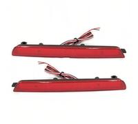 SQNYDH Luces Trasera Coche Reflector De Parachoques Trasero Para Mazda 3, Para Mazdaspeed3, Para Axela BK5P, BKEP, BK3P, Luz Freno Trasera BN8R-51-5M0B Trasero Parachoques Reflector(Rojo)