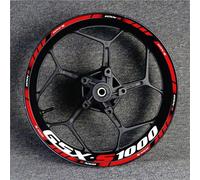 SQNYDH Pegatinas para Llantas De Motocicleta para Suzuki GSXS1000 GSX-S1000 GSX S 1000 Adhesivos para Llantas Adhesivos Reflectantes(Color 8)