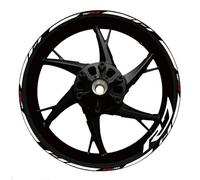 SQNYDH Pegatinas Reflectantes para Llantas De Motocicletas para Yamaha YZF R7 YZF-R7 YZFR7, Calcomanía para Cubo De Rueda Juego de calcomanías Reflectantes para Ruedas(Color 21)