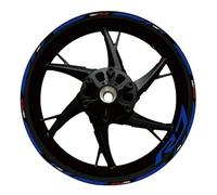 SQNYDH Pegatinas Reflectantes para Llantas De Motocicletas para Yamaha YZF R7 YZF-R7 YZFR7, Calcomanía para Cubo De Rueda Juego de calcomanías Reflectantes para Ruedas(Color 16)