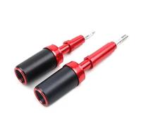 SQNYDH Protector anticaídas Protectores De Chasis para Ducati DIAVEL XDIAVEL, Protectores Anticaídas Protectores de caída para Motocicletas(Rojo)