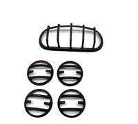 SQNYDH Protector De Faros Delanteros De Motocicleta, Cubierta Protectora De Faros Delanteros para Rebel CMX 1100 CMX1100 2020 2021 2022 2023 Accesorios(Negro Mate 5 Piezas 4)