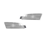 SQOFHA Intermitente lateral 2 Uds Para Mazda 6 2009-2013 Indicador Lateral Delantero Coche Carcasa Luz Carcasas Estacionamiento Sin Enchufe Bombilla(Clear Lens)