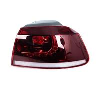SQOFHA Lámpara Trasera Para VW Para Golf 6 Para R20 Para GTD 2008-2013 Trasera LED Parachoques Trasera Sin Ritmo Luz De Freno De Marcha Atrás LáMpara(Outside Right)