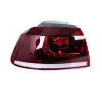 SQOFHA Lámpara Trasera Para VW Para Golf 6 Para R20 Para GTD 2008-2013 Trasera LED Parachoques Trasera Sin Ritmo Luz De Freno De Marcha Atrás LáMpara(Outside Left)