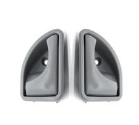 SQOFHA Manija interior puerta 8200247802 82002478 1997-2007 Para Kangoo Para Twingo 1 Par Manija Puerta de Coche Delantera Izquierda Derecha Manijas Interiores Puerta(Gray A Pair)