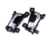 SQOFHA Manija interior puerta Manija interior de puerta cromada izquierda derecha para Geely Emgrand GX7 SX7 X7 2014 2015 2016 2017 Manijas Interiores Puerta(Pair 2PCS)