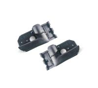 SQOFHA Manija interior puerta Puerta interior delantera trasera para Kia para Cerato 2005 2006 2007 2008 2009 2010 2011 2012 82610-2F000 82620-2F000 Manijas Interiores Puerta(Black Pair)