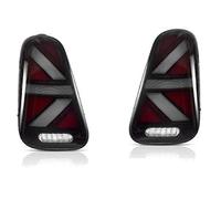 SQOFHFB Montaje de luces traseras Luz Trasera LED Coche Para R50 R52 R53 Para Correr Lámpara Freno Marcha Atrás Señal Giro Dinámica piloto luz Trasero(Clear)