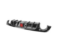 SQOFJDF Alerón Coche Difusor de Parachoques Trasero, alerón Divisor con luz LED para Infiniti Q50 Q50L 2018-2023 Alerones Carreras(Negro Brillante)