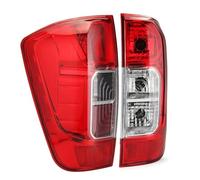 SQOFJDF Coche Luces Traseras Luz Trasera Coche Lámpara Señal Freno con Arnés Advertencia para Nissan para Navara para NP300 D23 2015-2019 Piloto Trasero(1pair)