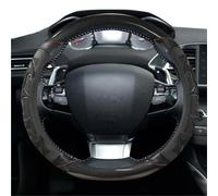 SQOFJDF Funda Volante Coche Funda Volante Coche para Peugeot 308 2014-2020 II T9 308 SW CC Gel Sílice Piel Sintética Antideslizante Accesorios Masaje Coche Cubierta Volante Coche(Negro)