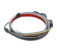 SQOFJDF Luz Trasera Tercer Freno Tercera Luz Freno Luz Alerón Led 350cm Tercera Freno Trasero Fibra Carbono Tira LED Señal Giro De Conducción Lámpara Parada Advertencia Universal