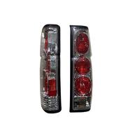 SQOFJDF Luz Trasera Trasera Montaje de luces traseras Para Nissan para camioneta para D21 un par 1995 1996 1997 luz trasera de freno coche(Crystal)