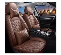 SQOFJDF Protector Asiento Fundas Asientos Funda De Asiento Coche para Dodge para Challenger para Avenger para Caravana para Grand Caravan para Durango para Journey para Viper Accesorios(Luxury Brown)