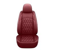 SQOFJDF Protector Asiento Fundas Asientos para Mazda Todos Los Modelos para Cx-5 Cx-3 Mx5 626 para para 3 6 RX-7 RX-8 MX-5 Coche Funda De Cuero para Asiento Mat Estilo(Vino Rojo)