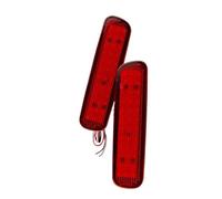 SQOFJDF Tercera Luz Freno 2 uds reflector parachoques trasero luces LED luz advertencia para Lexus para LX470 1998 1999 2000 2001 2002-2007 Luz Freno Trasera(Red+Black)