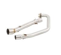 SQOFJGIGN Adaptador Escape Tubo Enlace Silenciador para Motocicleta Tubo De Enlace De Cabecera para Keeway para RKS 125 2012 2013 2014 2015 2016 2017 Motocicleta Silenciador