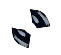 SQOFJGIGN Alerón Techo Trasero 2 Uds Cubierta Divisora Lateral Trasera Coche Alerón Inferior Parachoques para Mercedes para Benz Clase A W176 A45 para AMG 2013-2018 Coche Spoiler(Negro Brillante)