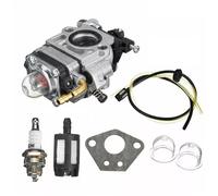 SQOFJGIGN carburador Kit De Carburador De 15 Mm para Desbrozadora Desbrozadora Motosierra, 43Cc, 52Cc Y 49Cc Carburador Compatible