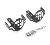 SQOFJGIGN Faro Delantero Protector de Faro Cubierta Parrilla para para R1200GS para R1250GS para F800GS para F750GS ADV Negro/Plata Faros Delanteros Moto(Negro)