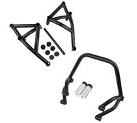 SQOFJGIGN Parachoques Barra Choque Subjaula para Acrobacias Motocicleta Protector Clavija Trasera para Pasajero Choque De Protección para MT09 para FZ09 2013-2020 Protector de Marco de Cuerpo(Negro)