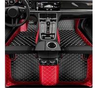 SQOGJSGZ Alfombra Coche Alfombrillas Coche Colores Combinados para X3 E83 2003-2010 F25 2011-2017 G01 2018-2023 X1 U11 2024 IX1 Accesorios Interiores Coche Alfombrillas Automóvil Moqueta(Negro Rojo)