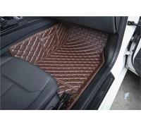 SQOGJSGZ Alfombra Coche Alfombrillas Coche Personalizadas para Mercedes ML W164 2005-2008, Alfombrillas De Cuero De Lujo para Hombre Y Mujer, Cobertura Total Alfombrillas Automóvil Moqueta(R Brown)