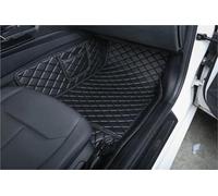 SQOGJSGZ Alfombra Coche Alfombrillas Coche Personalizadas para Nissan para Qashqai J11 2014-2017 Alfombrillas Cuero Lujo Hombre Y Mujer, Cobertura Total Alfombrillas Automóvil Moqueta(R Black)