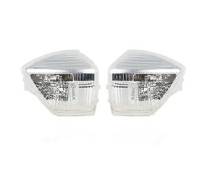 SQOGJSGZ Para Ford Para S-MAX Para SMAX Para Galaxy 2006-2015 Para C-MAX 2011-2015 Lámpara Luz Señal Giro Del Espejo Retrovisor Lateral Exterior Intermitentes Espejo(L and r)