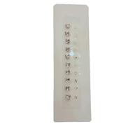 SQOYEI 20 Piezas Circonio Acupuncture Semillas de Oreja Portátil Masaje de Oídos Decoración Semillas Prensa Orejas Herramientas para El Alivio(Pink A 20Pcs)