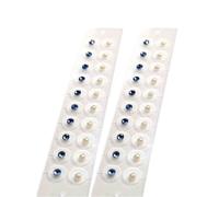 SQOYEI Cuentas Magnéticas Presión Acupuncture Semillas de Oreja Alivia Estrés Semillas Prensa Orejas para Reuniones Familiares Reflexología Masaje de Oídos(40pcs)