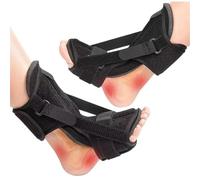 SQOYEI Mejora Ajustable Férula Nocturna para Fascitis Plantar, Transpirables Duraderas Ferula Nocturna Fascitis Plantar para Aliviar La Tensión(B-2 pcs)