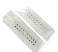 SQOYEI Parche Transparente Semillas Prensa Orejas para Masaje de Oídos Duradero Acupuncture Semillas de Oreja Espectáculos Al Aire Libre(Mixed - 20 pcs)