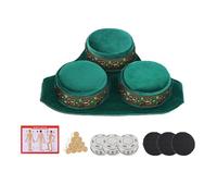 SQOYEI Portátil Anti-Escaldaduras Moxibustion Box con Palo de Moxa, Temperatura Ajustable Quemador de Moxibustión Hogar Caja de Moxibustión para Cintura, Piernas(Triple steel box)