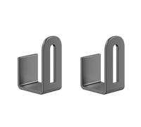 SQQCREATO Caja Router Pared Caja de almacenamiento for enrutador, soporte montado en la pared, accesorio fijación, estante colocación Wifi, artefacto, 2 uds(Grey)