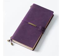 SQQCREATO Libretas Bonitas Cuaderno de viaje, diario, planificador hecho a mano, fuente escritura a gratuita