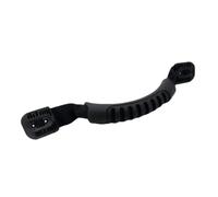 SQQCREATO Manija de Canoa 1PC Black Marine Rubber Handle | 29.5x2.5cm Side Mount Carry Handles For Kayak Canoe