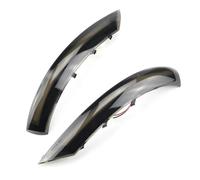 SQRHDF Luces Giro Indicadoras El Primer Lote 7L Modelo Estiramiento Facial Flecha Indicadora Espejo Retrovisor Luz Señal Giro LED 1 Juego Para VW Para Touareg 2007-2010 Intermitente espejo