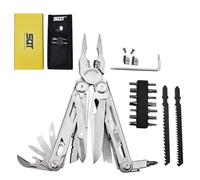 SQT 2045 - Juego de alicates multiherramientas 31 en 1, regalos para hombres, plegables y autobloqueantes, perfecto para bricolaje, campamento al aire libre y reparaciones del hogar