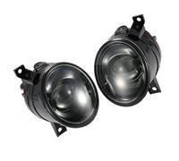 SQTGJJJ Faros antiniebla Coche 1 par de faros antiniebla delanteros con lente convexa compatibles Para Jetta 5 Para Golf MK5 Para Touran 1K0941699C 1K0941700C (negro) Luces antiniebla